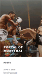 Mobile Screenshot of muaythai.com