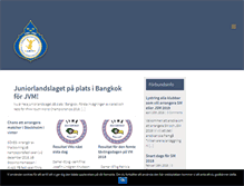 Tablet Screenshot of muaythai.se